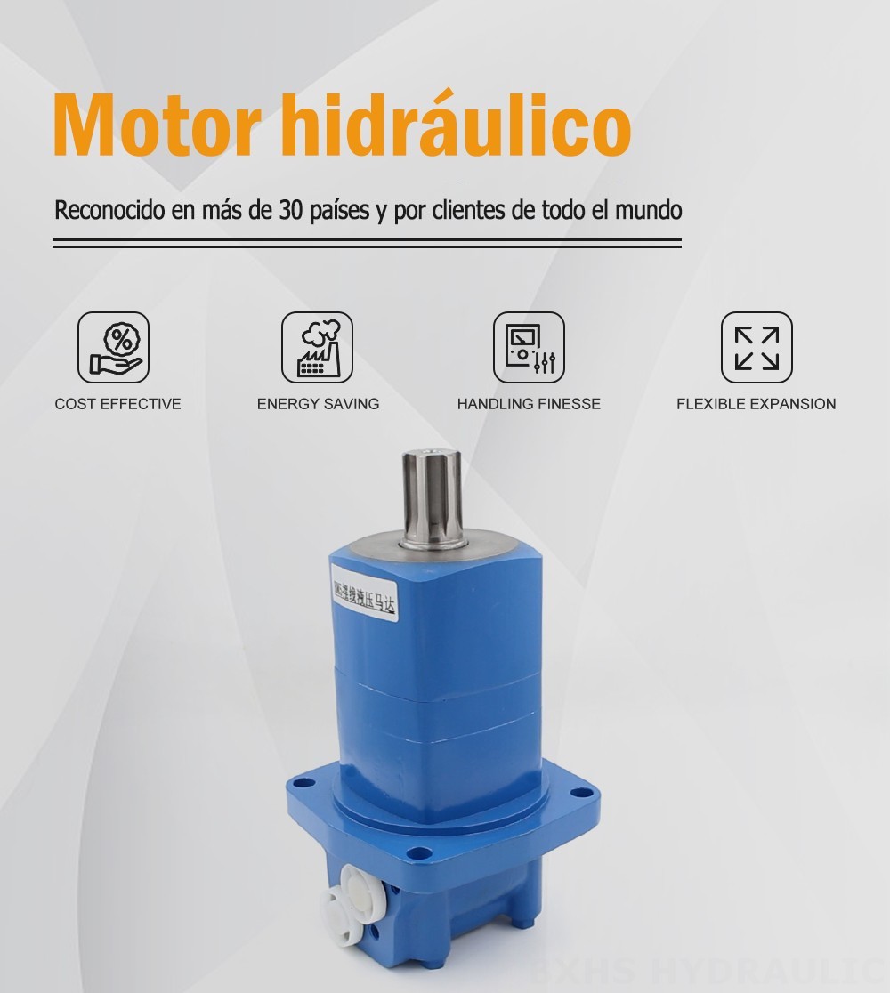 Motor Hidráulico Cicloidal BM5 80 cc/r 75 Lpm Motor hidráulico